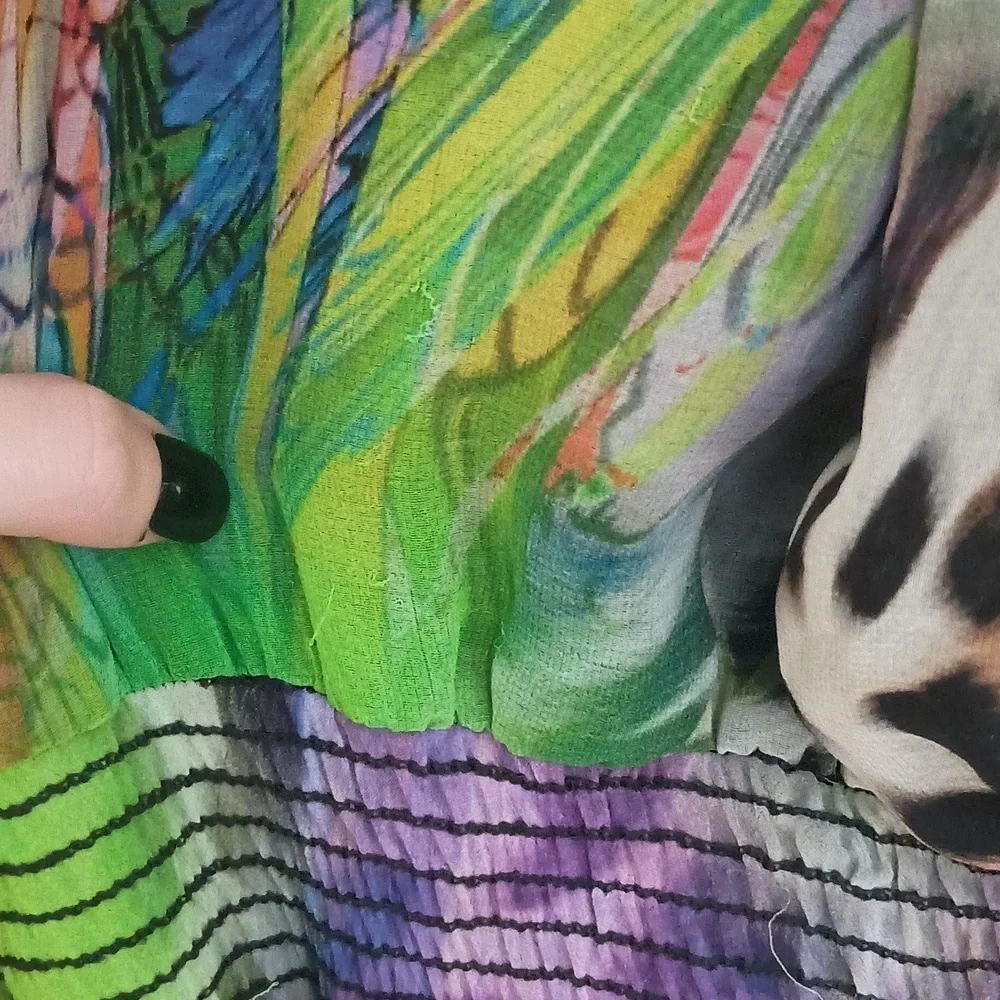 Boston Proper Printed Halter Maxi Dress - Picture 3 of 7